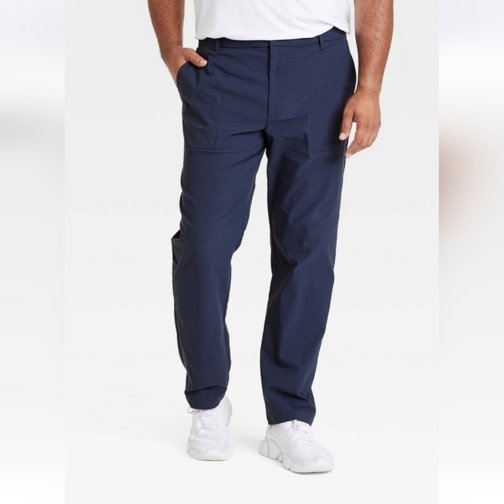 All In Motion Men's Navy Blue Commuter Pants 34x34